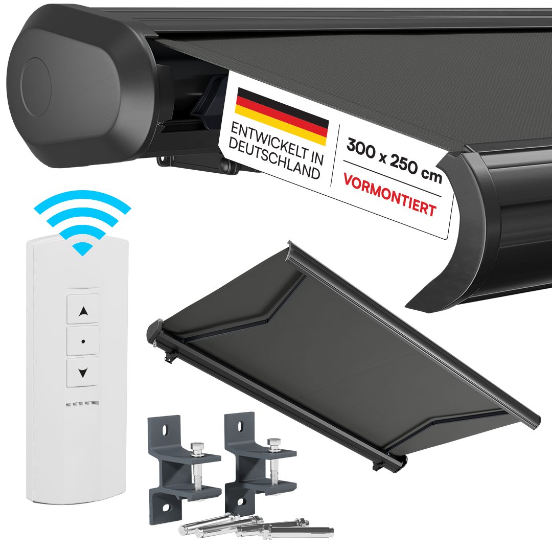 Elektrische Vollkassettenmarkise 'Kestria'